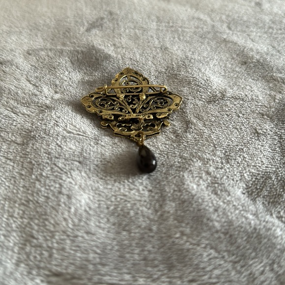 Vintage Germany filgeee sweater brooch - Picture 5 of 5